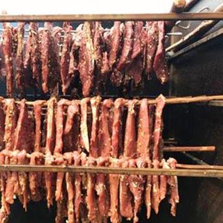 Thịt lợn gác bếp đặc sản của người dân Tây Bắc