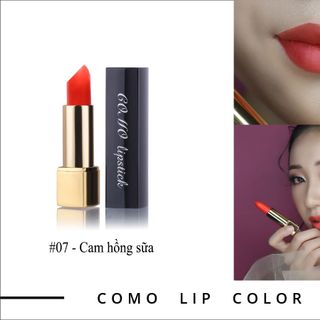 Son Sáp COMO Màu Cam Hồng Sữa
