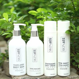 COMBO TẮM TRẮNG SKIN AEC DƯỠNG TRẮNG CHUYÊN SÂU TOÀN DIỆN