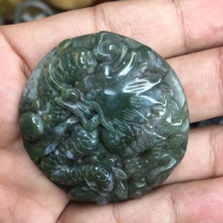 mặt rồng đá caxedon