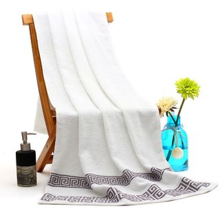Khăn lớn 70x140 dày siêu thấm chất liệu cotton mềm mại 400g 112