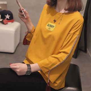 Áo kiểu nữ from rộng điểm nhấn bên tay áo vô cùng cá tính 103