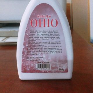 Gel Lột Mụn OHIO Hoa Hồng-Than Tre 200g