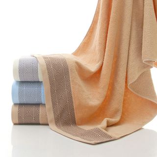 Khăn lớn 70x140 dày siêu thấm chất liệu cotton mềm mại 370g 113