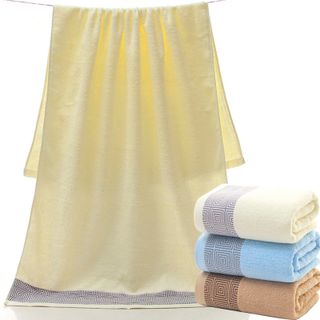 Khăn lớn 70x140 dày siêu thấm chất liệu cotton mềm mại 370g 113