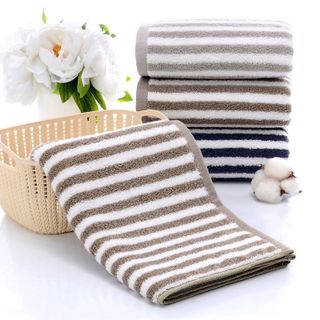 Khăn tắm dàysiêu thấm chất liệu 100 cotton mềm mại thoải mái 110