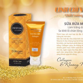 SỬA RỬA MẶT LINH CHI VÀNG VIP