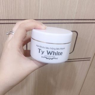 Kem Body Ủ kích trắng siêu mạnh Ty White