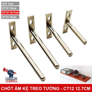 Chốt âm kệ treo tường CT127cm bộ 2 cái giá sỉ