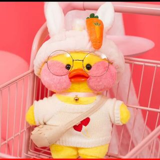 Vịt má hồng môi trề lalafanfanhàng có sẵn không cần order