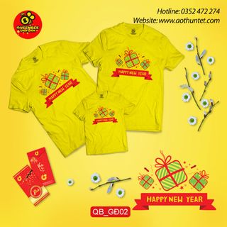 Áo Thun Tết Áo Gia Đình QBGĐ02