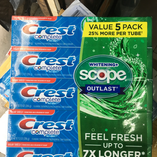Kem đánh răng Crest Complete Scope 206g