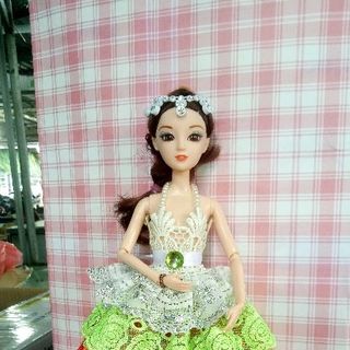 búp bê 12 khớp tặng phụ kiện 3 món và 1 đầm