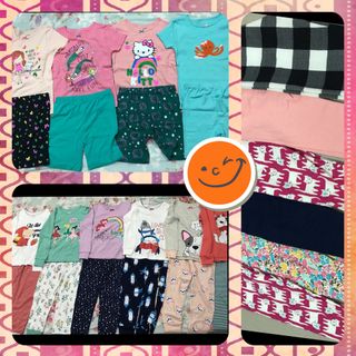 Đồ bộ ngắn và dài cho bé gái Quần legging