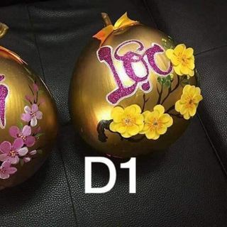 DỪA ĐIÊU KHẮC CHƯNG TẾT