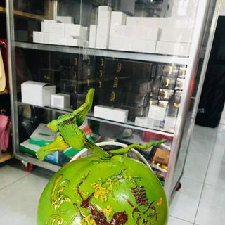 Dừa Thư Pháp Xanh