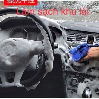 Tạo bọt rửa khô không cần nước