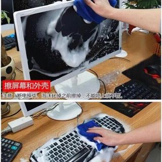 Tạo bọt rửa khô không cần nước
