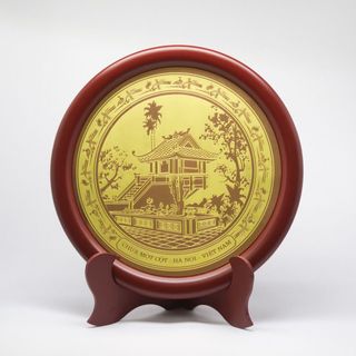 Đĩa để bàn - Chùa Một Cột Hà Nội