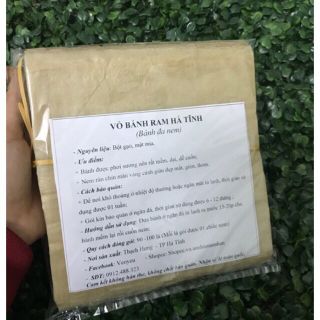 Vỏ bánh ram Hà Tĩnh