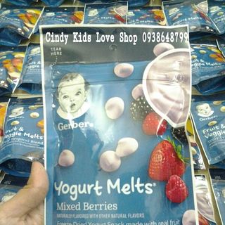 Sữa chua khô Gerber của Mỹ