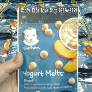 Sữa chua khô Gerber của Mỹ