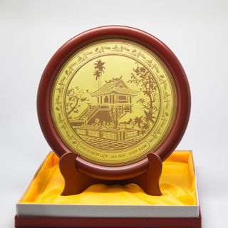 Đĩa để bàn - Chùa Một Cột