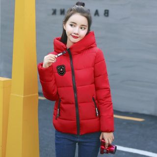 Áo phao thêu logo mẫu mới