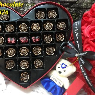 Socola Valentine dát vàng hot