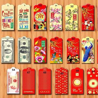 lì xì tết 2019 tại xưởng bao giá toàn thị trưởng