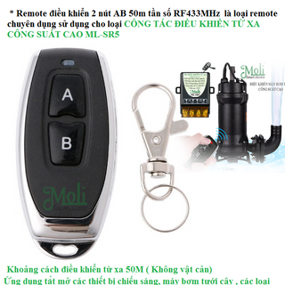 REMOTE ĐIỀU KHIỂN MÁY BƠM TỪ XA
