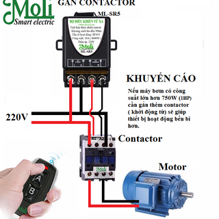 REMOTE ĐIỀU KHIỂN MÁY BƠM TỪ XA