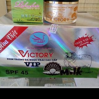 BỘ KEM TRỊ NÁM-TÀN NHANG-ĐỒI MỒI-MỤN-TRẮNG DA VICTORY VIP VÀ PAHUEKETO