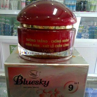 BLUESKY 9IN1- DƯỠNG TRẮNG - CHỐNG NHĂN - GIẢM NÁM - KHÍT LỖ CHÂN LÔNG