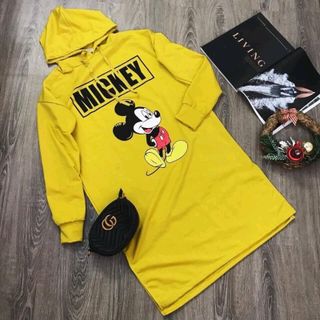 đầm hoddie mickey siêu xinh giá sỉ