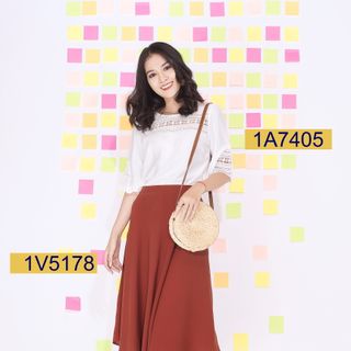 Áo kiểu công sở nữ M Collection A7405
