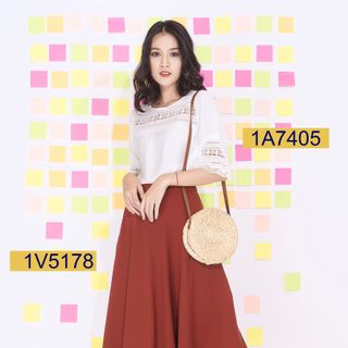 Áo kiểu công sở nữ M Collection A7405