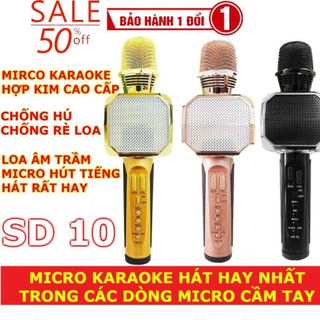 Mic hát SD10 - Micro bluetooth SD10