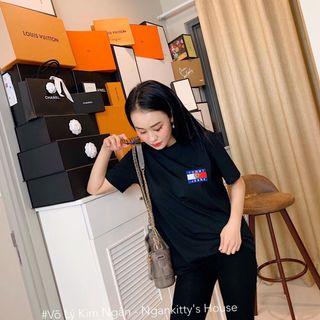 set áo thun quần thun lửng