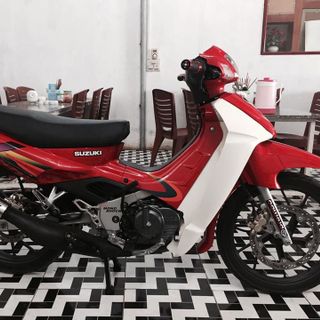 Suzuki/sport Xipo 120 màu đỏ đời 2000 Xe nguyên bản tuyệt đẹp