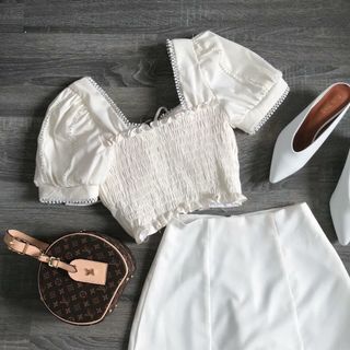 set trắng mi du