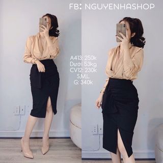 áo sm lụa chéo ngựa