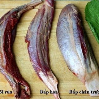 Bắp bò hoa lõi rùa bò việt tươi giao hàng tận nơi không đông lạnh