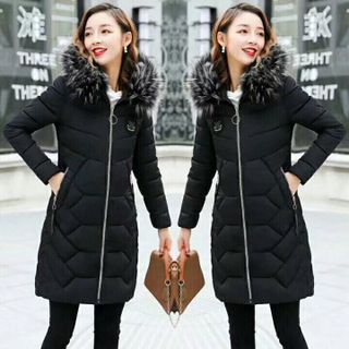 Áo phao form dài hàng xả