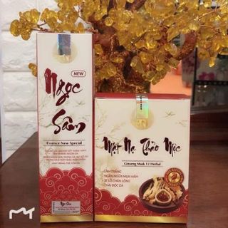 Trị Mụn Ngọc Sâm mặt nạ bột