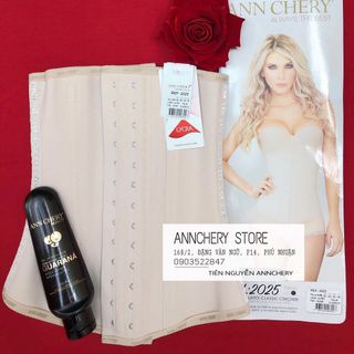 Nịt Bụng Giảm Mỡ Annchery Zip 2025
