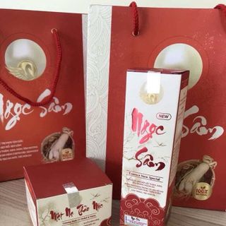 Bộ trị mụn ngọc sâm mặt nạ pha sẵn