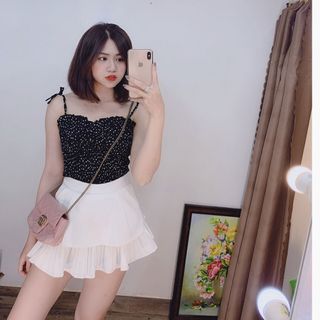 quần váy dập li