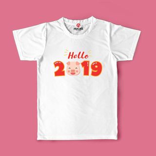 CHUYÊN SỈ ÁO THUN TẾT IN HÌNH HEO KUTE - ATHD02