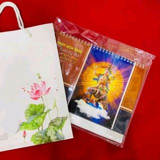LỊCH ĐỂ BÀN- IN HÌNH PHẬT